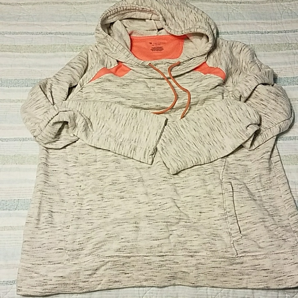 Hooded winter pullover